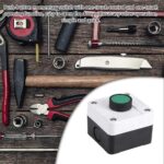 2X Weatherproof Green Push Button Switch One Button Control Box ForGate Opener - Image 6