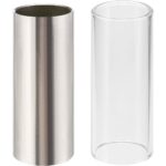2/4pcs Guitar Finger Slide Kit with Glass Slide Stainless Steel Slide - Image 3