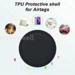 2/5pcs Silicone Case Sleeve With Tracker Holder Back Adhesive For Apple Airtag - Image 5