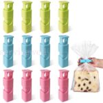 2/9pcs Bag Clips Reusable Tie Plastic Storage Sealing Snack Fridge Freezer Fresh - Image 5