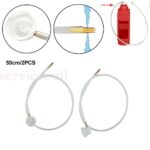 2 Pcs Fluid Film 360 Degree Nozzle Extension Hose Fit For Aerosol Cans Spray New - Image 4