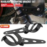 2x 31mm-39mm Headlight Mounting Bracket Adjuster Fork Mount Clamp Motorcycle
