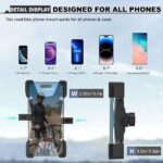 2x 360d Rotation Mobile Phone Holder Handlebar Mount For Motorcycle Bicycle Bike - Image 3
