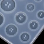 2x Button Silicone Pendant Jewellery Resin Mould Epoxy Casting Craft Tool DIY - Image 6