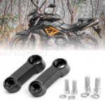 2x CNC 8/10mm Mirror Extension Riser Adapter For Suzuki DRZ400 DR650 SV650 - Image 5