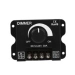 2x Manual LED Light Strip Dimmer Switch Lamp Brightness Adjustable Controller - Image 4