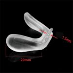 2x Silicone Anti-Slip Glasses Nose Pads U-shaped Nose Pad for Eyeglasses Access - Image 2