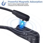 2x USB Magnetic Headset Charger Charging Base Cable Cord ForAftershokzShokzAS800 - Image 5