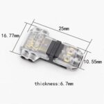 30PCS 12V T2 Wire Cable Snap In Connector Terminal Connections Joiner Auto Plug - Image 2