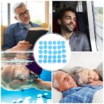 30/60pc Soft Silicone Ear Plugs Comfortable Adjustable Sleep Anti Snore Moldable - Image 4
