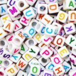320 X Alphabet Letter Cube Acrylic Beads Bead 6mm Mixed Letters Colors Craft AU - Image 6