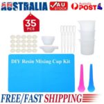 35Pcs Resin Mixing Cup Tools Kit DIY Resin Casting Painting Jewelry Making Kit