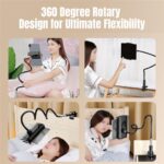 360°Rotating Tablet Stand Holder Lazy Bed Desk Mount Arm Stand Phone Holder Tool - Image 2