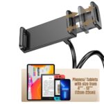 360°Rotating Tablet Stand Holder Lazy Bed Desk Mount Arm Stand Phone Holder Tool - Image 7