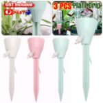 3/6 Pcs Plant Drip Auto Irrigation System Potted Plant Waterer Self Watering