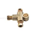 3 Way Brake T Piece Tee And 3-Male Nuts Short Union Metric M10 3/16 Pipe-10mm - Image 6