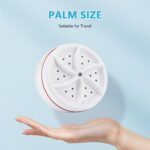 3in1 Rotating Ultrasonic Turbine Washer Personal Portable Washing Machine USB AU - Image 2