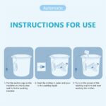 3in1 Rotating Ultrasonic Turbine Washer Personal Portable Washing Machine USB AU - Image 5