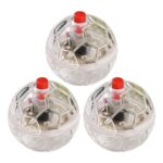 3x Led Small Flash Ball Pet Toy Paranormal Equipment Cat Gift Motion Light Up AU