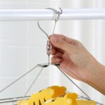40Pegs Stainless Steel Hanger Airer Dryer Rack Laundry Sock Underwear Clothes AU - Image 5
