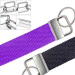 40pcs 26.5MM Silvery Key Fob Hardware Key Fob Keychain Wristlet With Split Ring - Image 6