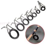 45Pcs/lot Fishing Rod Guide Tip Repair Kit Rod Eye Rings Guide Tackle Top Tips - Image 5