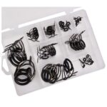 45Pcs/lot Fishing Rod Guide Tip Repair Kit Rod Eye Rings Guide Tackle Top Tips - Image 2