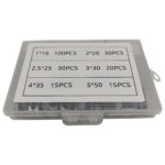 460PCS Stainless Steel Cotter Pin Assortment Set 6 Sizes Split Pins Spring Kit - Image 5