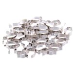 48PCS SPRING TERRY CLIPS OPEN TYPE SPRING STEEL TOOL CLIPS HEAVY DUTY Durable - Image 3