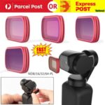 4PCS ND8+ND16+ND32+ND64-PL Camera Part Lens Filter Set For DJI OSMO Pocket Drone
