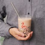 4PCS Stainless Steel Straws Metal Drinking Straw Bent Long Reusable Washable AU - Image 4