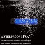 4X Marine Boat 6 LED Lamp Blue Cabin Deck Courtesy Light Stern Transom Lights - Image 4