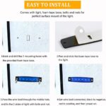4X Marine Boat 6 LED Lamp Blue Cabin Deck Courtesy Light Stern Transom Lights - Image 6