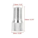4/16pcs 19mm Chrome Tyre-Wheel Valve Stem Cap Extension Extender For Car/Truck - Image 2