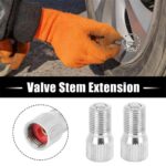 4/16pcs 19mm Chrome Tyre-Wheel Valve Stem Cap Extension Extender For Car/Truck - Image 5