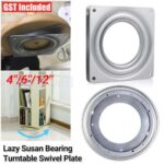 4/6/12  Aluminium Rotating Lazy Susan Bearing Turntable Swivel Plate Kitchen