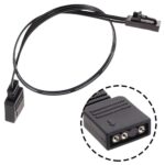 4 Pin RGB to Standard ARGB 5V 3 Pin Connector w/ C GX Adapter 30cm For Corsair - Image 7