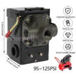 4 Port Air Compressor Pressure Switch Control Valve 95-125PSI with Unloader - Image 5