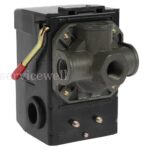 4 Port Air Compressor Pressure Switch Control Valve 95-125PSI with Unloader - Image 6