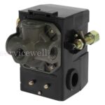 4 Port Air Compressor Pressure Switch Control Valve 95-125PSI with Unloader - Image 4
