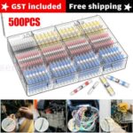 500 Waterproof Solder Seal Sleeve Heat Shrink Butt Wire Connectors Terminals Kit