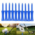 50Pcs/set Plastic Step Down Golf Tees Height Control Blue Color 68mm Portable AU - Image 2