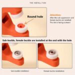 50/100 set Metal Press Studs Snap Button Fastener Pliers Tool Kit Clothing DIY - Image 5