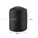 58x77cm Round BBQ Cover Heavy Waterproof Patio Barbecue Protector Garden Grill - Image 6