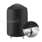 58x77cm Round BBQ Cover Heavy Waterproof Patio Barbecue Protector Garden Grill - Image 2