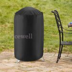 58x77cm Round BBQ Cover Heavy Waterproof Patio Barbecue Protector Garden Grill - Image 4
