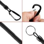 5PCSFishing Lanyards Kayak Boating Camping Securing Lip Grips Pliers Tackle Tool - Image 4