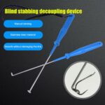 5PCS Fishing Hook Remover Stainless Steel Fishhook Dehooker Portable Extractor - Image 3