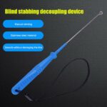 5PCS Fishing Hook Remover Stainless Steel Fishhook Dehooker Portable Extractor - Image 4