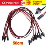 5Pcs PC Computer Motherboard Power Cable Switch On/off/reset Replacement~Au